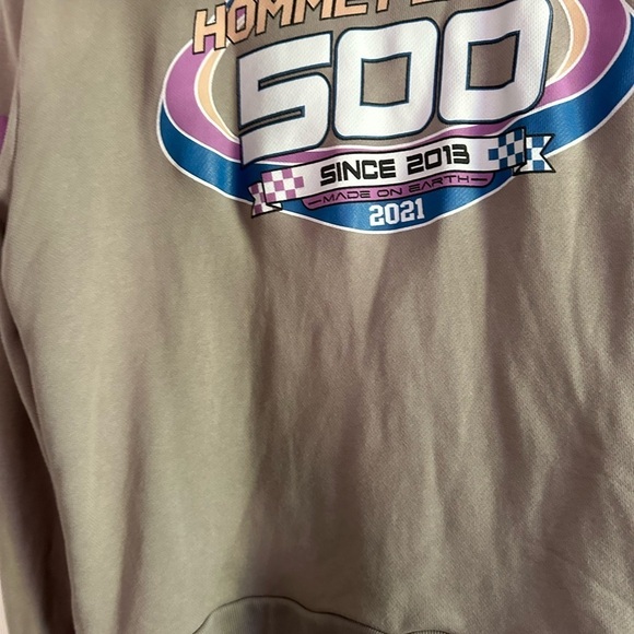 HOMME & FEMME RACING ZIP UP HOODIE JACKET SIZE LARGE - Picture 15 of 17